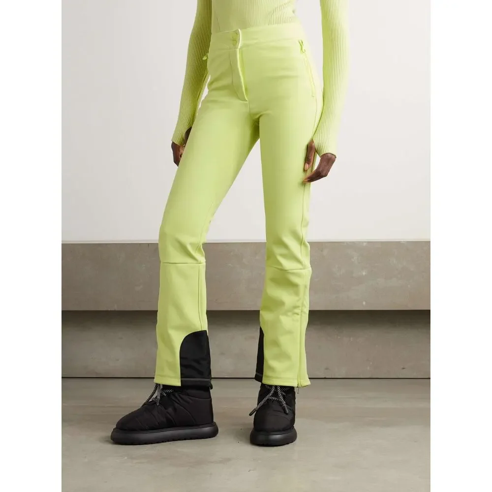 Cordova Bormio Ski Pants Women’s S Neon Yellow Waterproof Stretch NWT